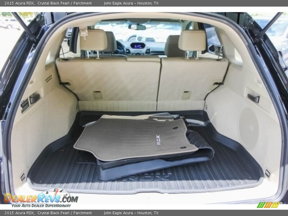 2015 Acura RDX Crystal Black Pearl / Parchment Photo #22