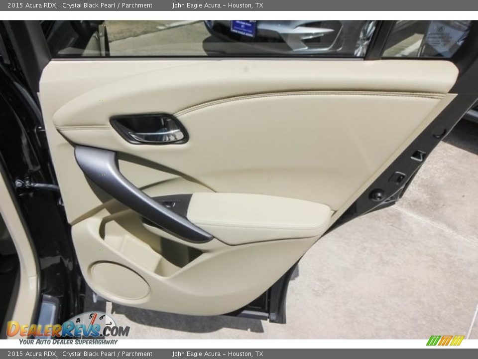 2015 Acura RDX Crystal Black Pearl / Parchment Photo #23