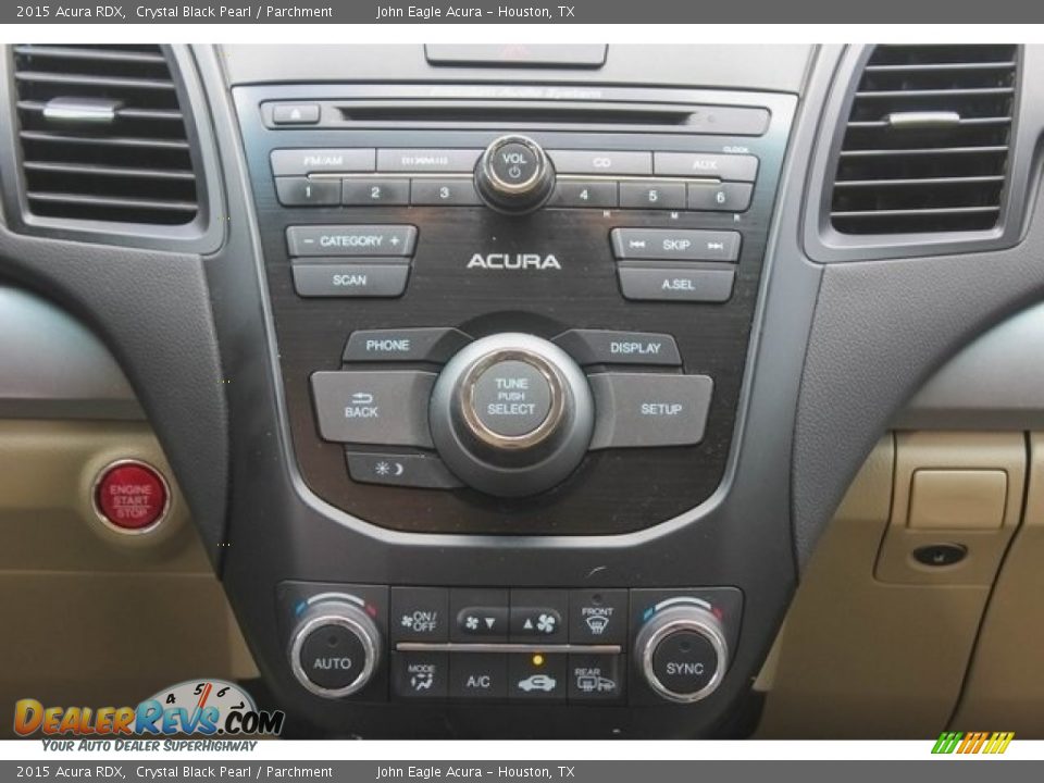 2015 Acura RDX Crystal Black Pearl / Parchment Photo #32