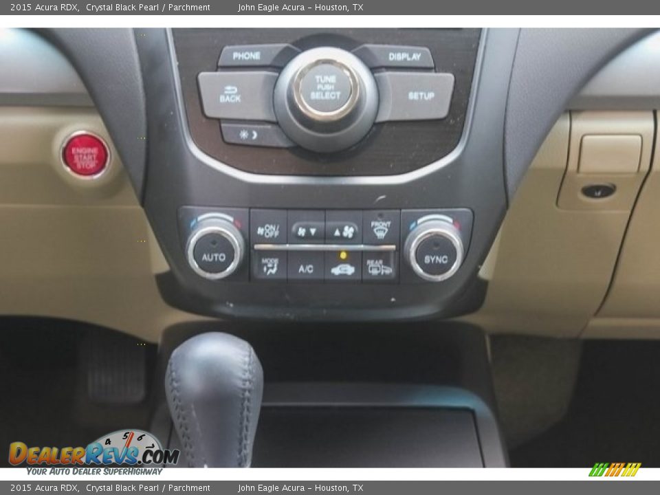 2015 Acura RDX Crystal Black Pearl / Parchment Photo #33