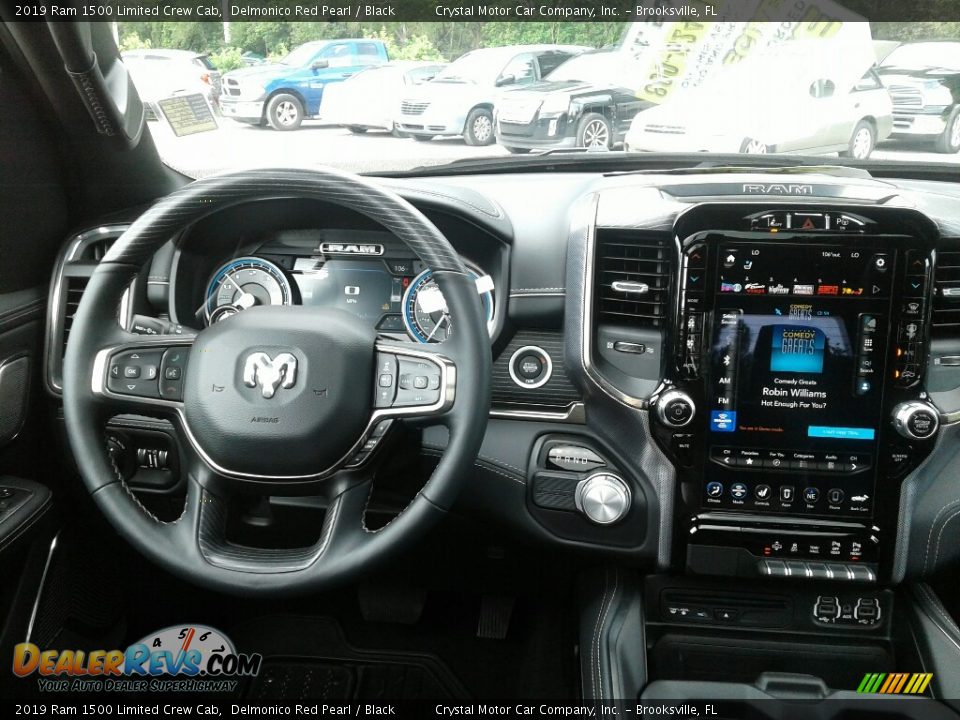 Dashboard of 2019 Ram 1500 Limited Crew Cab Photo #13