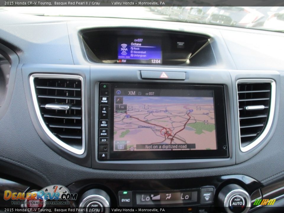 2015 Honda CR-V Touring Basque Red Pearl II / Gray Photo #15