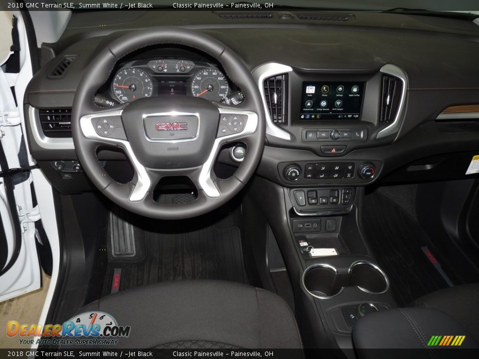 2018 GMC Terrain SLE Summit White / ­Jet Black Photo #8