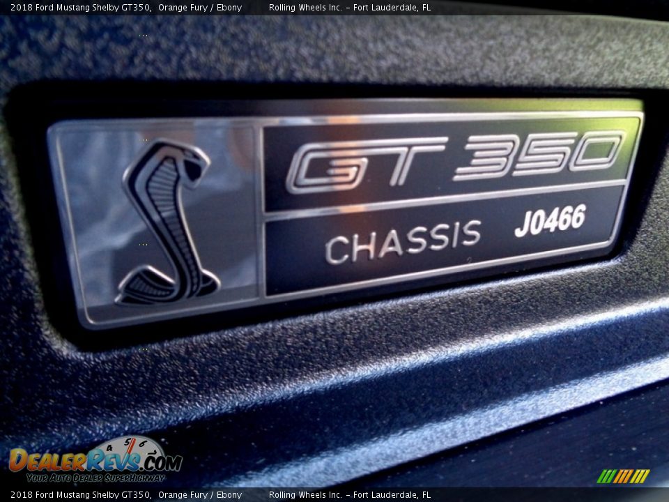 2018 Ford Mustang Shelby GT350 Logo Photo #4