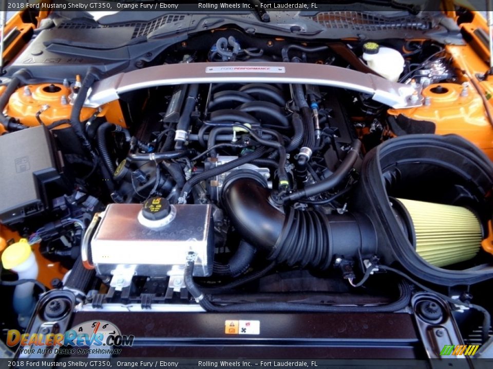 2018 Ford Mustang Shelby GT350 5.2 Liter DOHC 32-Valve Ti-VCT Flat Plane Crank V8 Engine Photo #18