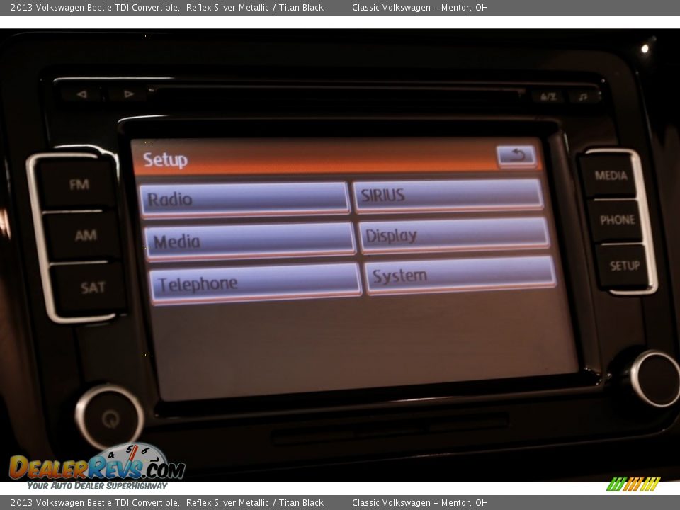 2013 Volkswagen Beetle TDI Convertible Reflex Silver Metallic / Titan Black Photo #18