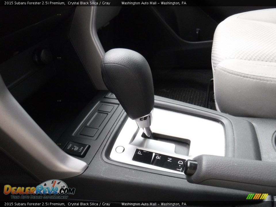 2015 Subaru Forester 2.5i Premium Crystal Black Silica / Gray Photo #17