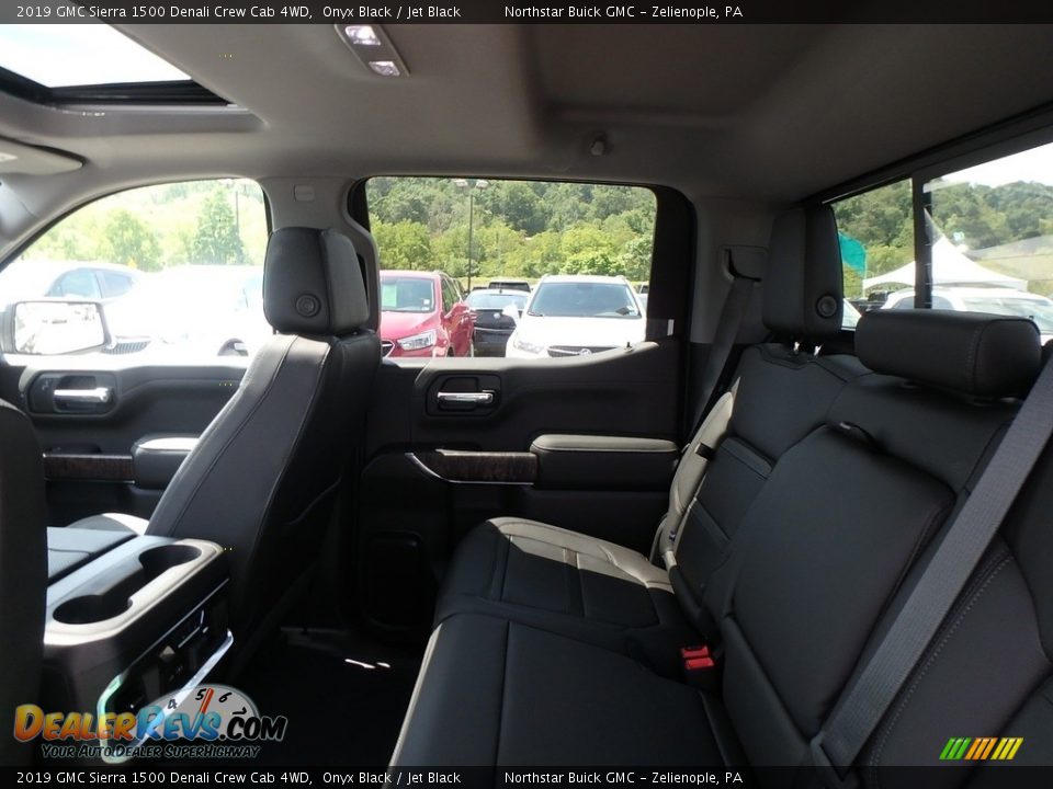 2019 GMC Sierra 1500 Denali Crew Cab 4WD Onyx Black / Jet Black Photo #11