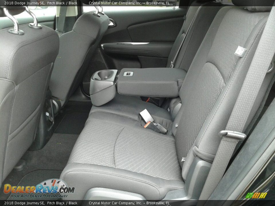 2018 Dodge Journey SE Pitch Black / Black Photo #10