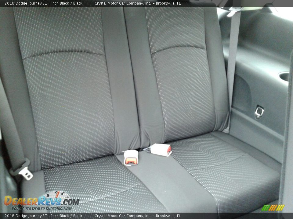 2018 Dodge Journey SE Pitch Black / Black Photo #11