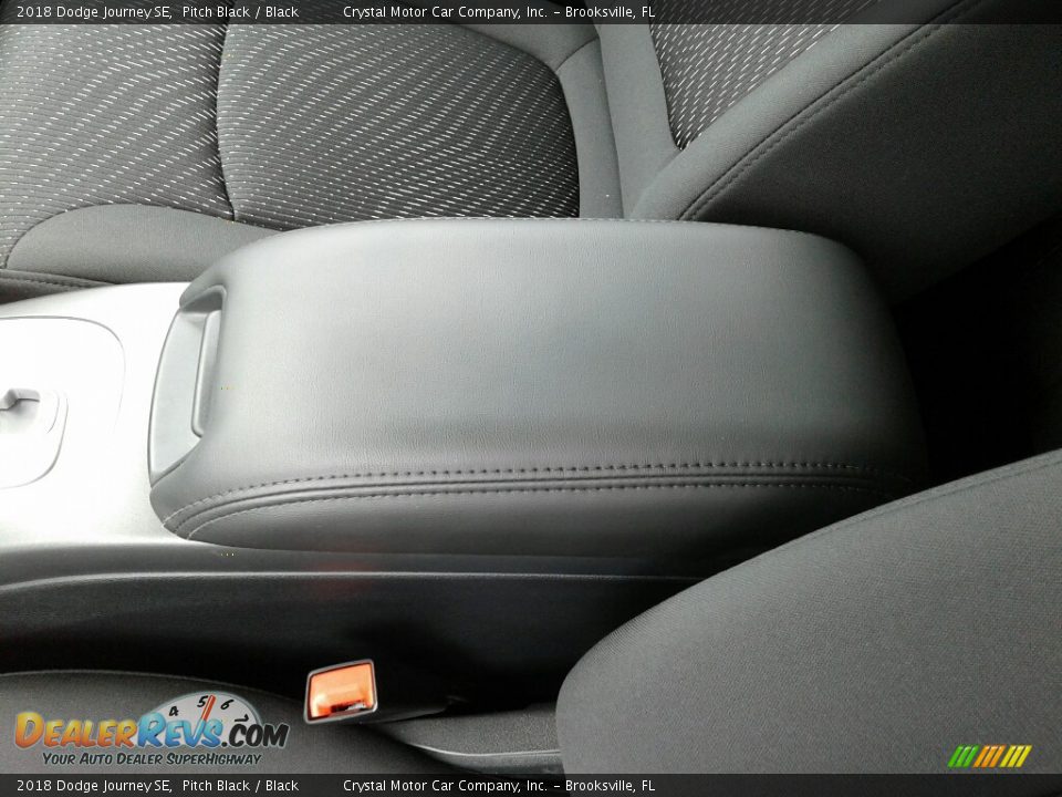 2018 Dodge Journey SE Pitch Black / Black Photo #18