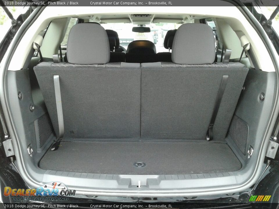 2018 Dodge Journey SE Pitch Black / Black Photo #19