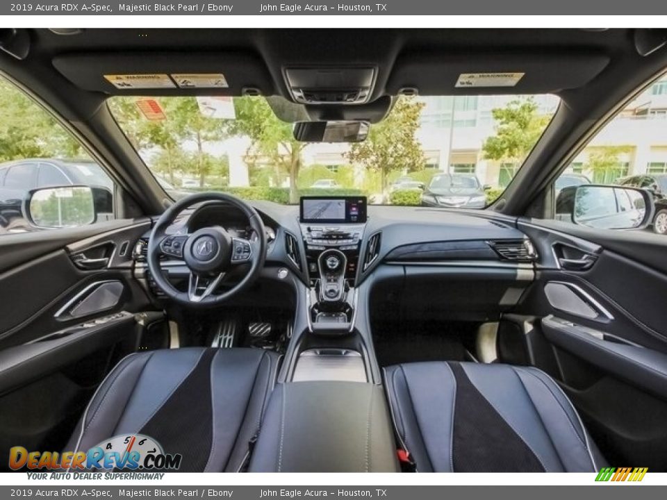 Ebony Interior - 2019 Acura RDX A-Spec Photo #9