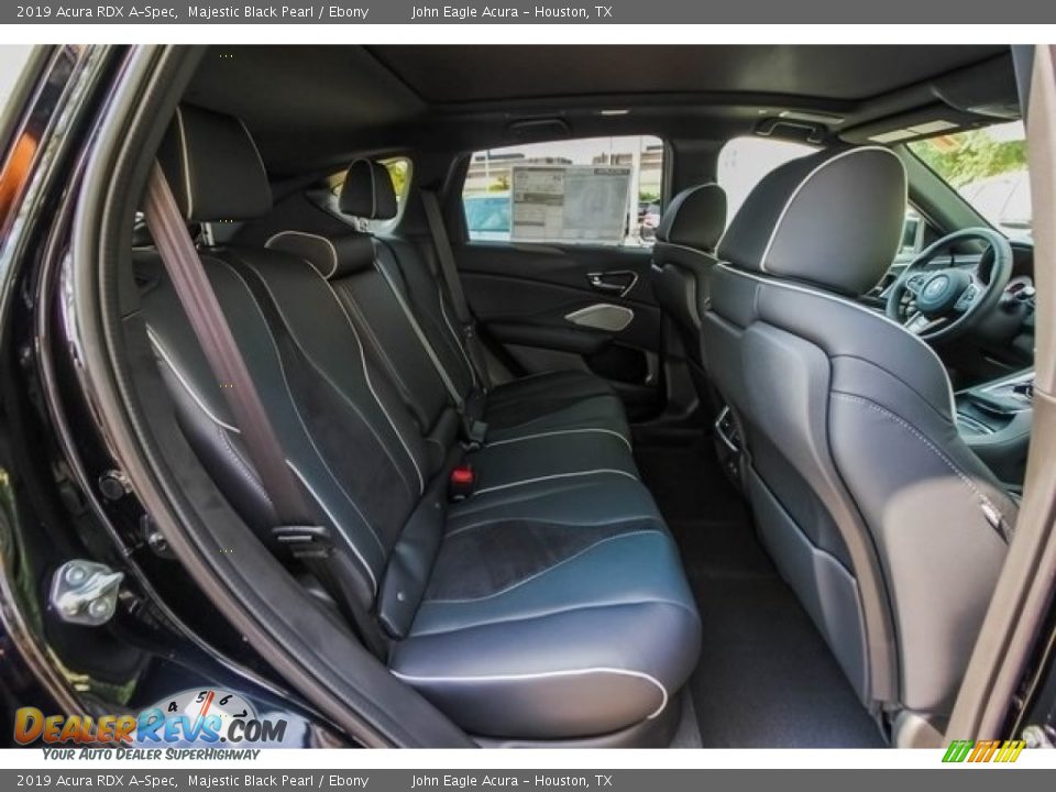 Rear Seat of 2019 Acura RDX A-Spec Photo #22