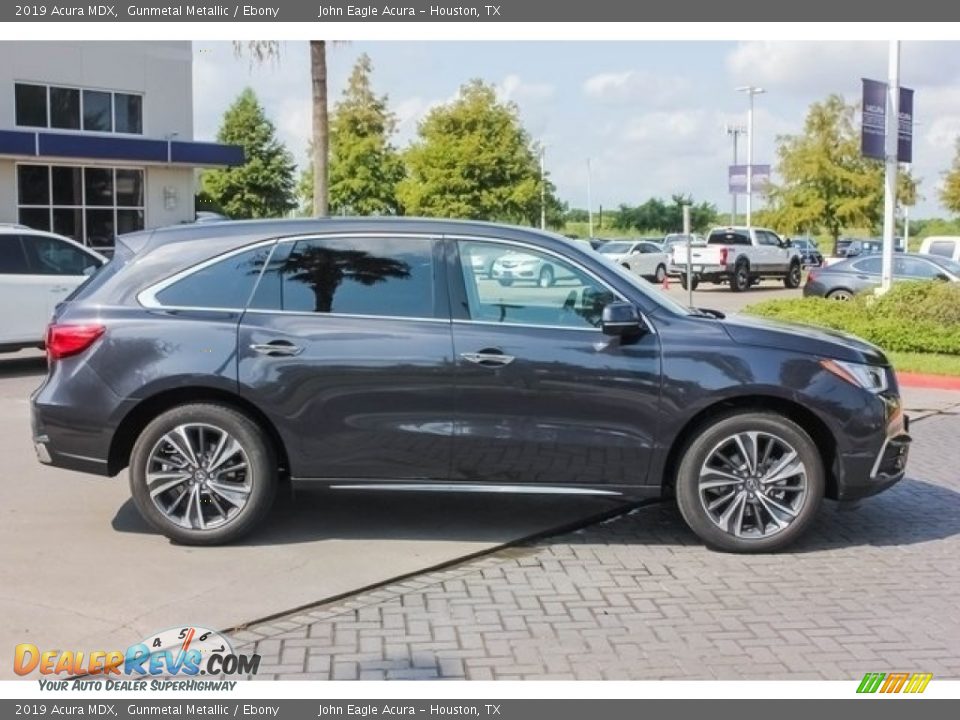 2019 Acura MDX Gunmetal Metallic / Ebony Photo #8