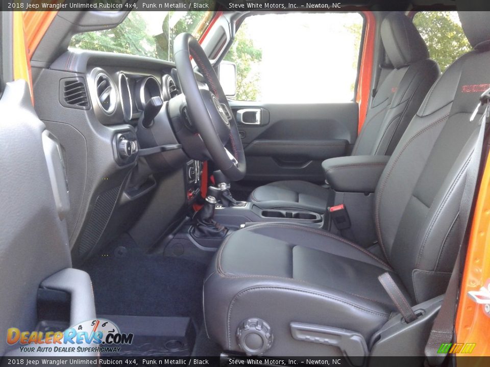 2018 Jeep Wrangler Unlimited Rubicon 4x4 Punk n Metallic / Black Photo #10