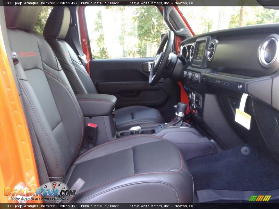 2018 Jeep Wrangler Unlimited Rubicon 4x4 Punk n Metallic / Black Photo #17