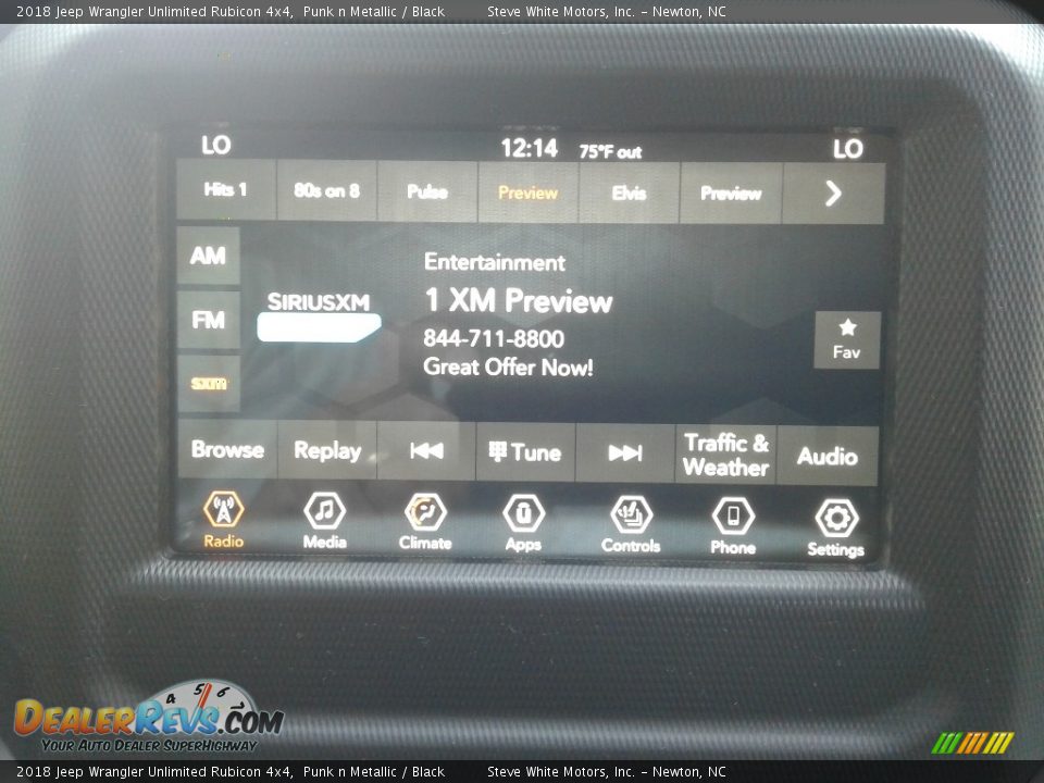 2018 Jeep Wrangler Unlimited Rubicon 4x4 Punk n Metallic / Black Photo #23