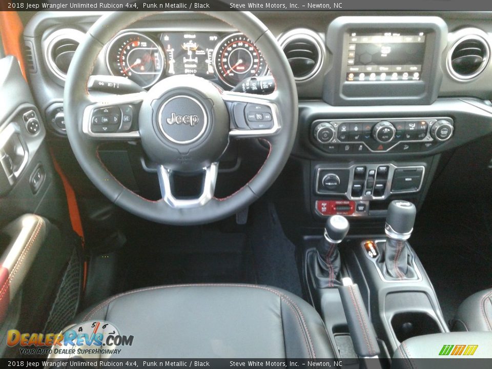 2018 Jeep Wrangler Unlimited Rubicon 4x4 Punk n Metallic / Black Photo #31