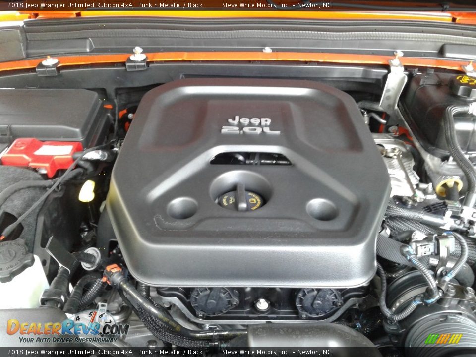 2018 Jeep Wrangler Unlimited Rubicon 4x4 Punk n Metallic / Black Photo #33