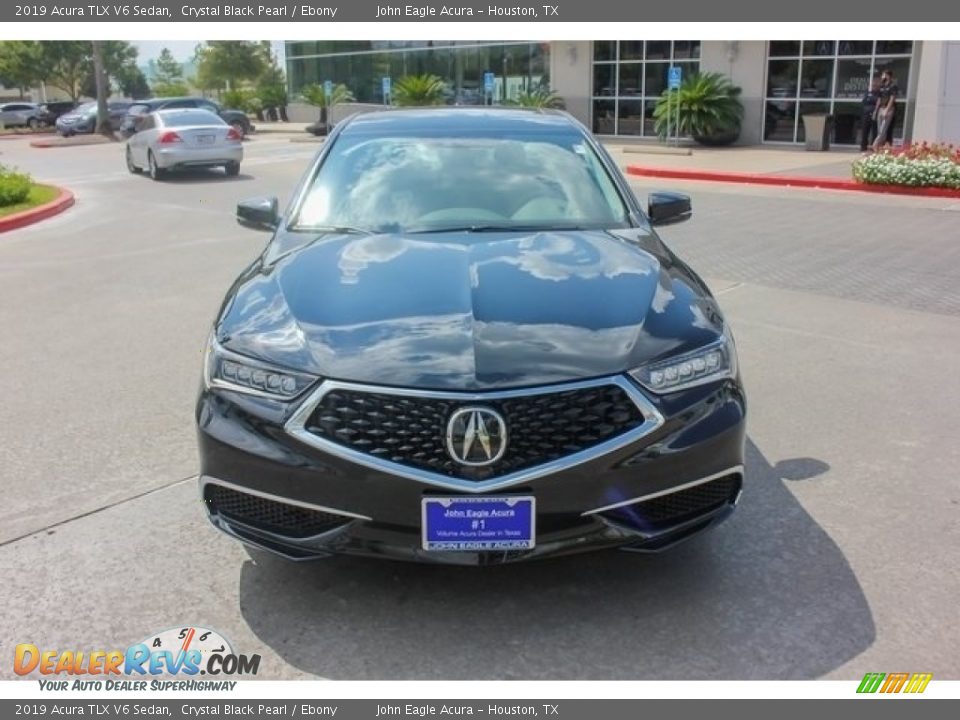 2019 Acura TLX V6 Sedan Crystal Black Pearl / Ebony Photo #2