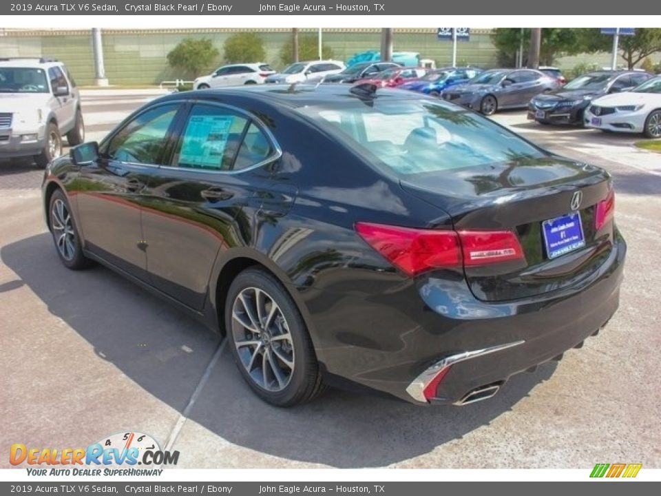 2019 Acura TLX V6 Sedan Crystal Black Pearl / Ebony Photo #5