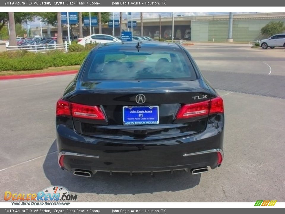 2019 Acura TLX V6 Sedan Crystal Black Pearl / Ebony Photo #6