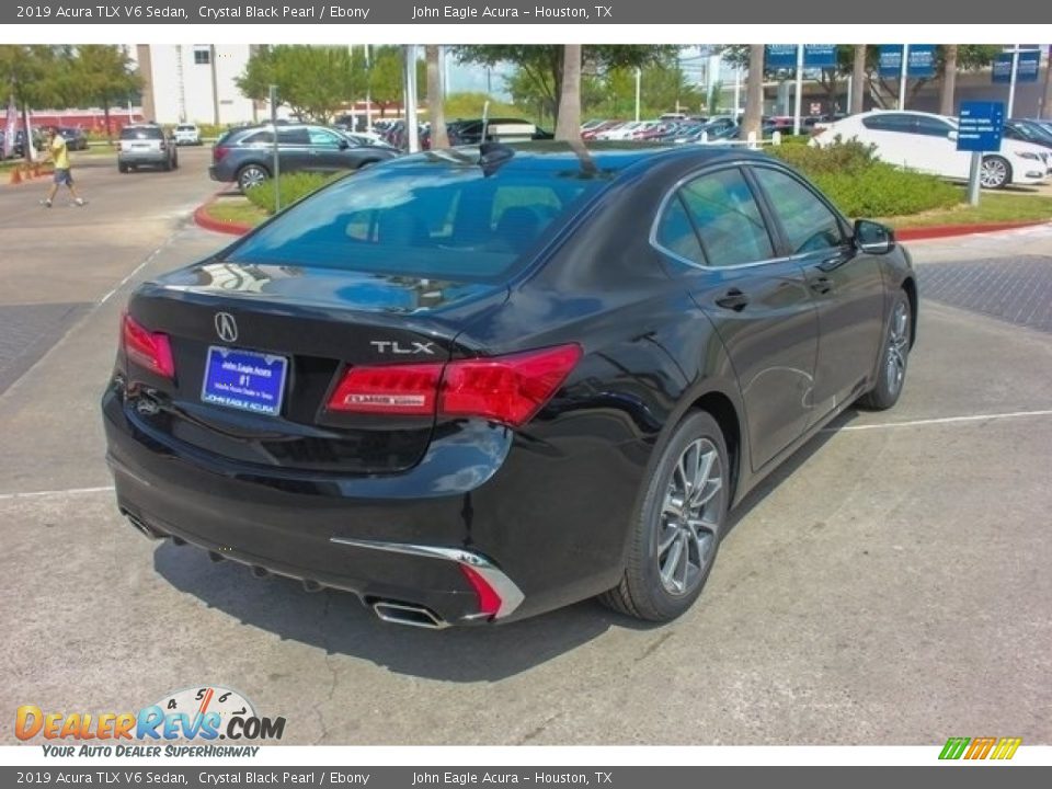 2019 Acura TLX V6 Sedan Crystal Black Pearl / Ebony Photo #7