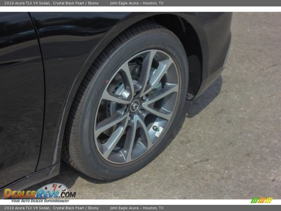 2019 Acura TLX V6 Sedan Crystal Black Pearl / Ebony Photo #11