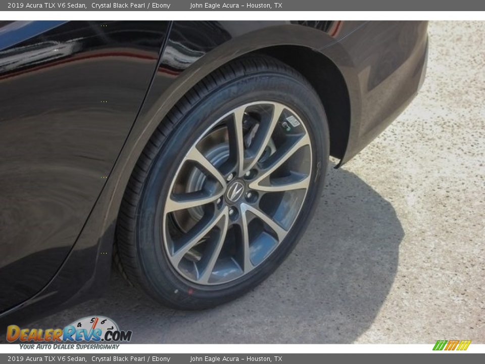 2019 Acura TLX V6 Sedan Crystal Black Pearl / Ebony Photo #13