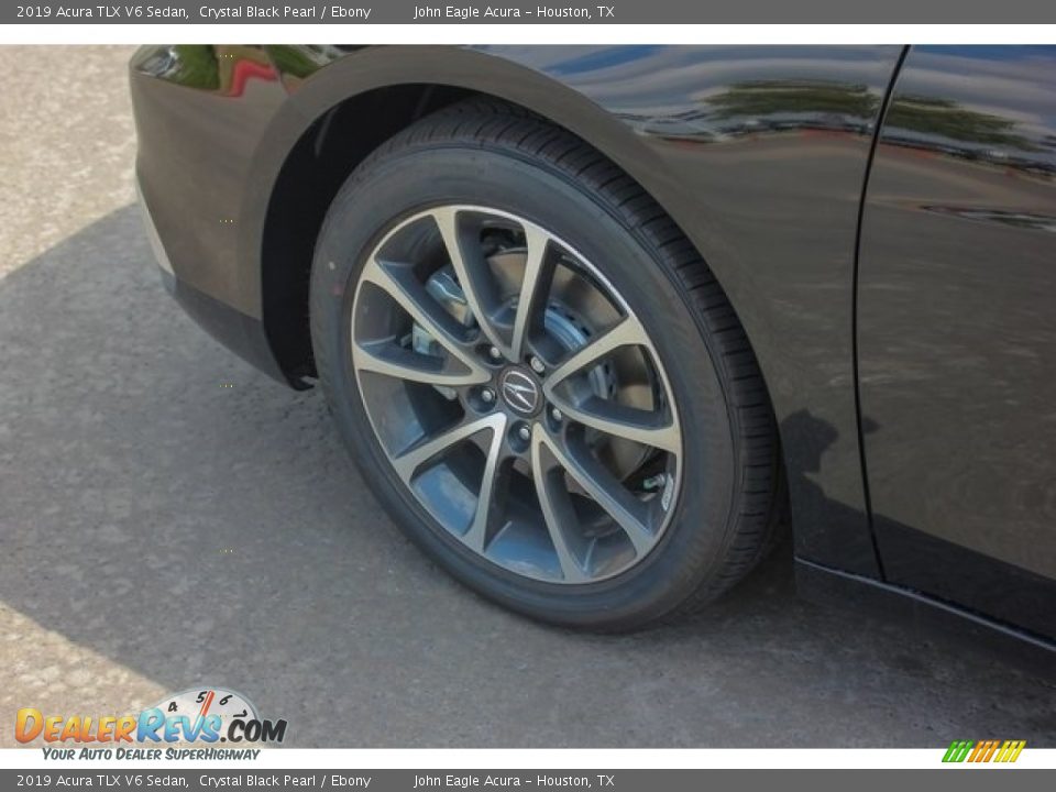 2019 Acura TLX V6 Sedan Crystal Black Pearl / Ebony Photo #14
