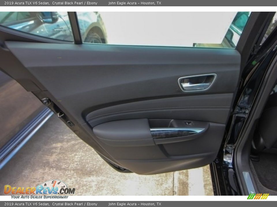 2019 Acura TLX V6 Sedan Crystal Black Pearl / Ebony Photo #20
