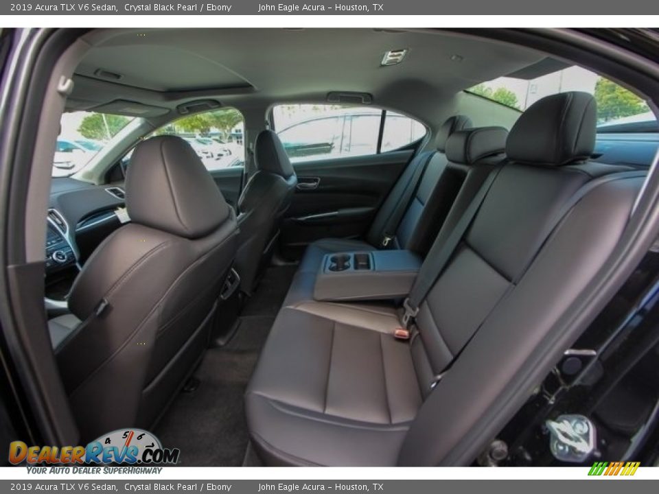 2019 Acura TLX V6 Sedan Crystal Black Pearl / Ebony Photo #21