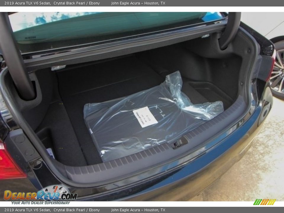 2019 Acura TLX V6 Sedan Crystal Black Pearl / Ebony Photo #22