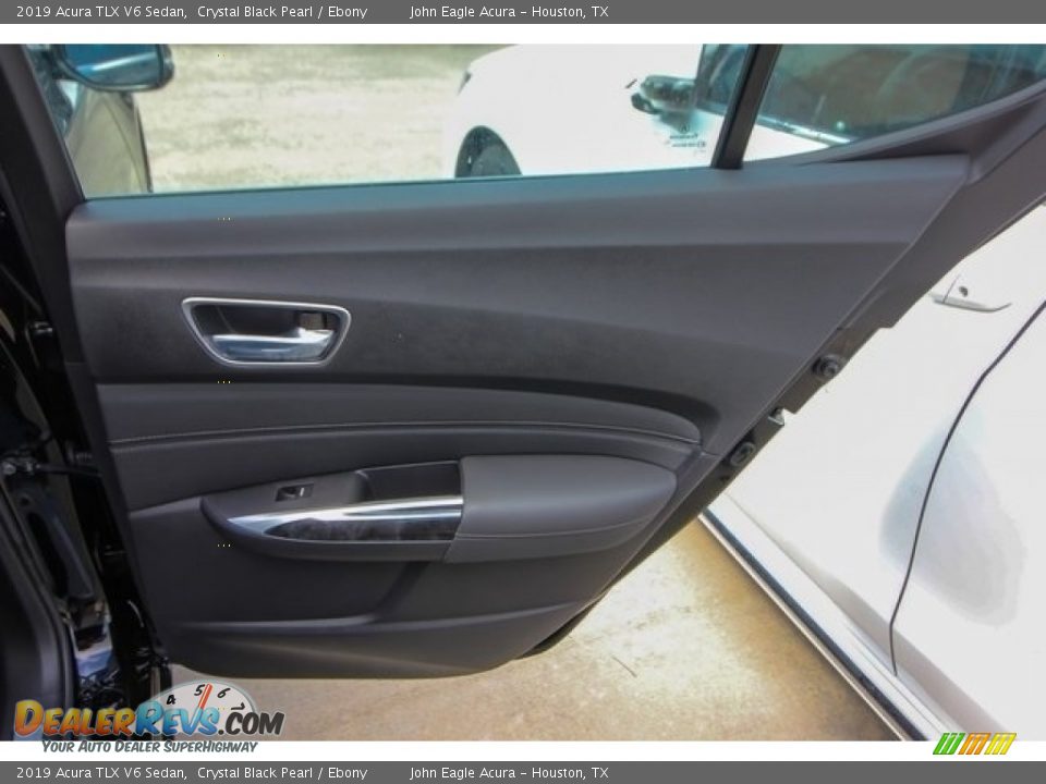 2019 Acura TLX V6 Sedan Crystal Black Pearl / Ebony Photo #23
