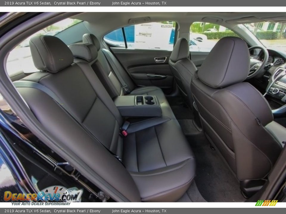 2019 Acura TLX V6 Sedan Crystal Black Pearl / Ebony Photo #24
