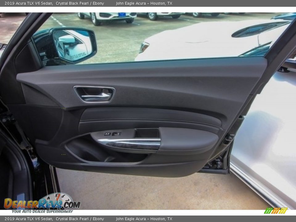 2019 Acura TLX V6 Sedan Crystal Black Pearl / Ebony Photo #25