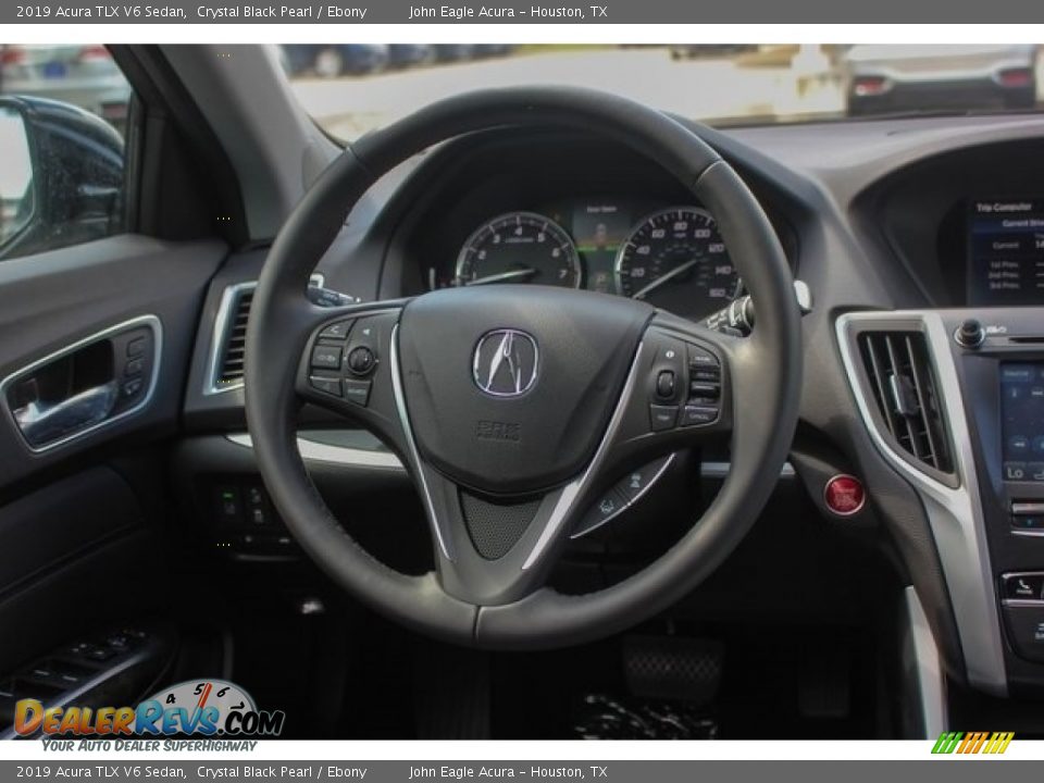 2019 Acura TLX V6 Sedan Crystal Black Pearl / Ebony Photo #29