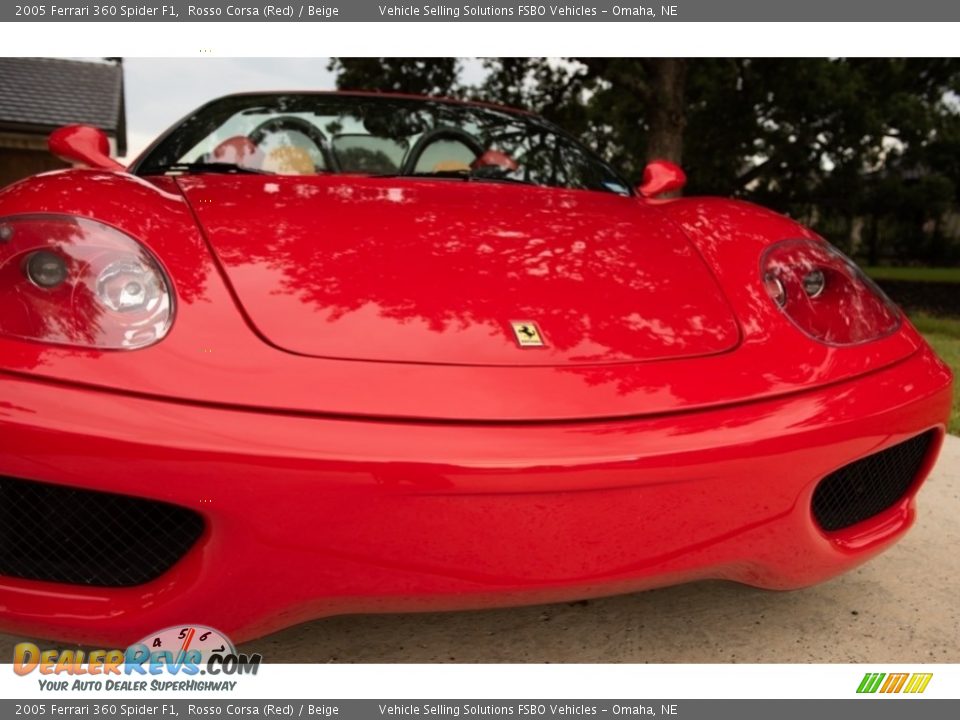 2005 Ferrari 360 Spider F1 Rosso Corsa (Red) / Beige Photo #10