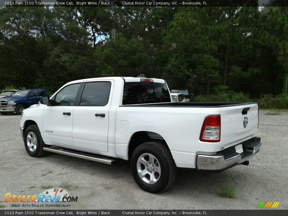 2019 Ram 1500 Tradesman Crew Cab Bright White / Black Photo #3