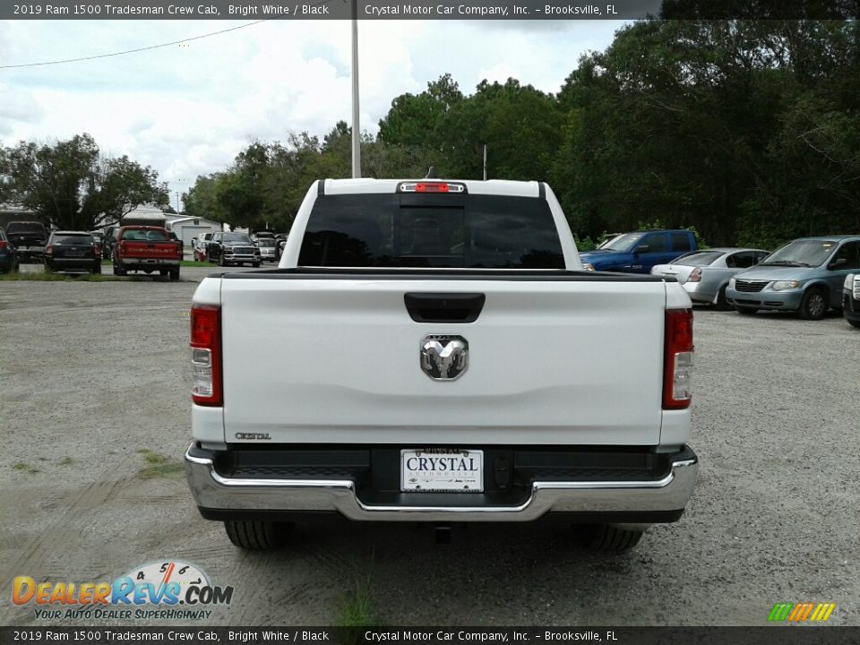 2019 Ram 1500 Tradesman Crew Cab Bright White / Black Photo #4