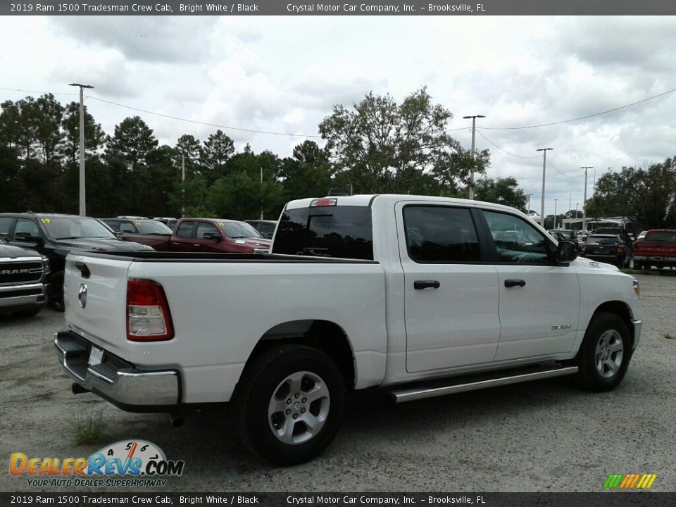 2019 Ram 1500 Tradesman Crew Cab Bright White / Black Photo #5