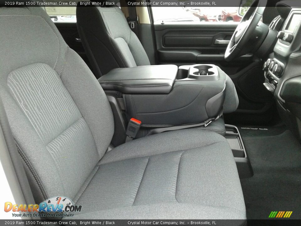 2019 Ram 1500 Tradesman Crew Cab Bright White / Black Photo #12