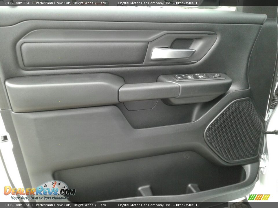 2019 Ram 1500 Tradesman Crew Cab Bright White / Black Photo #17
