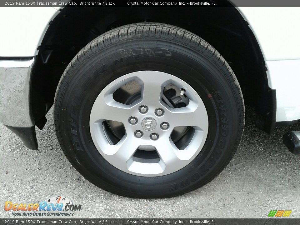2019 Ram 1500 Tradesman Crew Cab Bright White / Black Photo #20