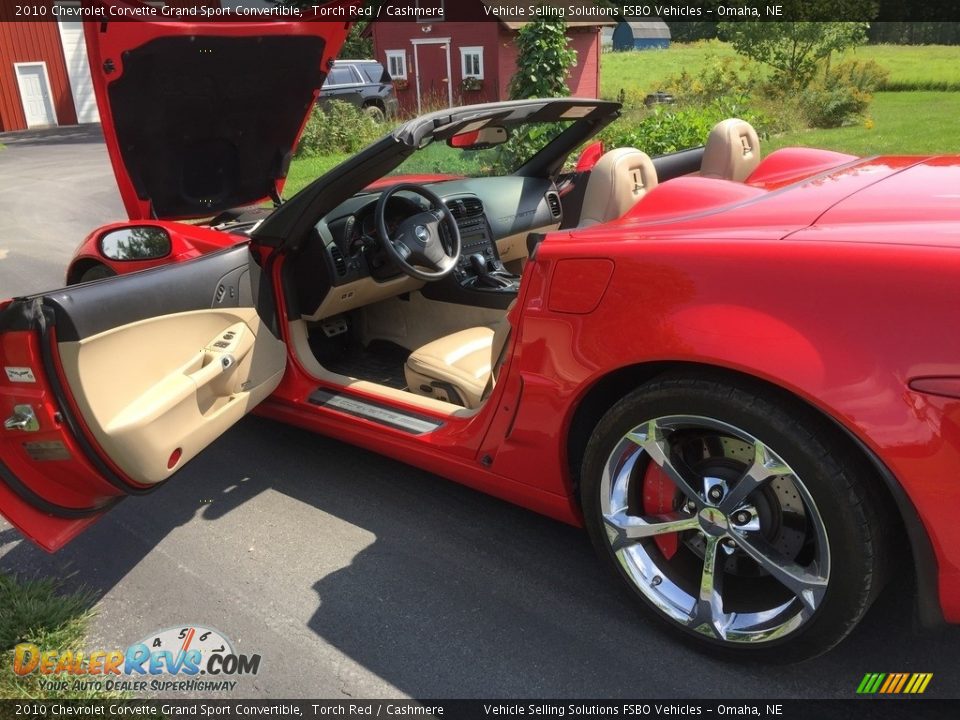 2010 Chevrolet Corvette Grand Sport Convertible Torch Red / Cashmere Photo #9