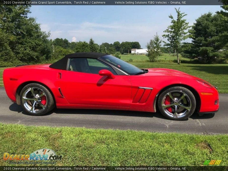 2010 Chevrolet Corvette Grand Sport Convertible Torch Red / Cashmere Photo #13