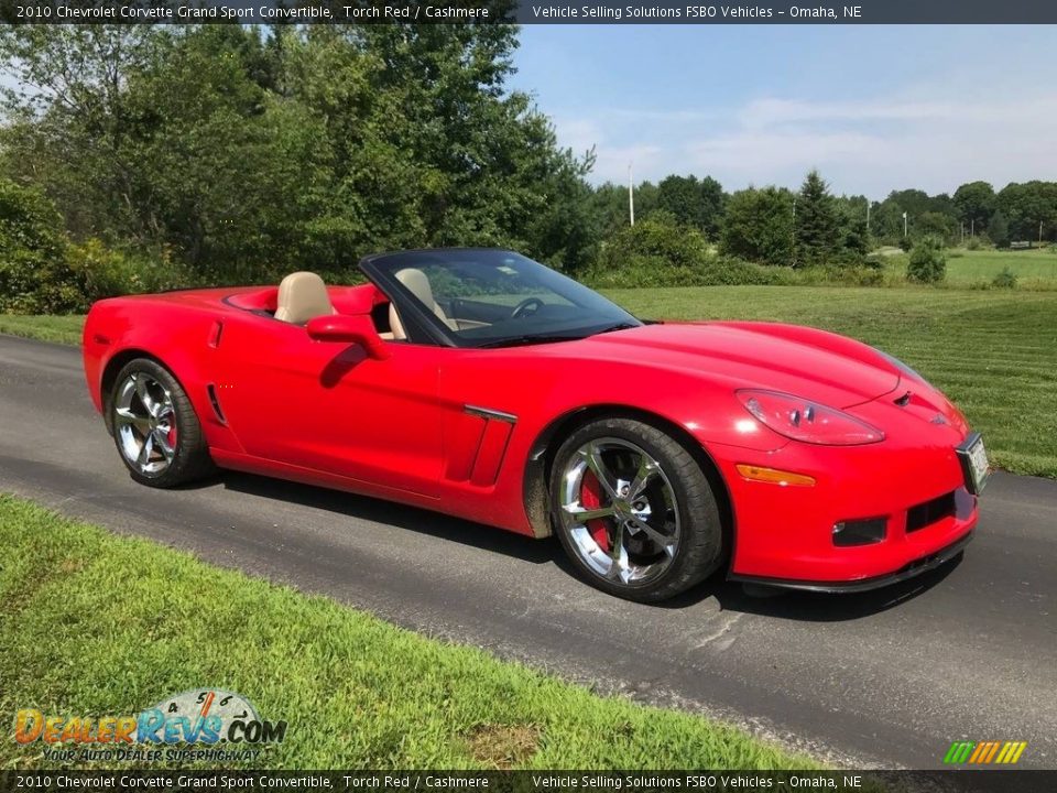 2010 Chevrolet Corvette Grand Sport Convertible Torch Red / Cashmere Photo #14