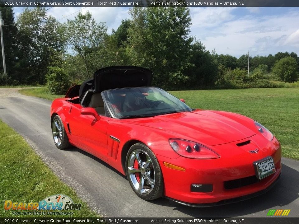 2010 Chevrolet Corvette Grand Sport Convertible Torch Red / Cashmere Photo #15