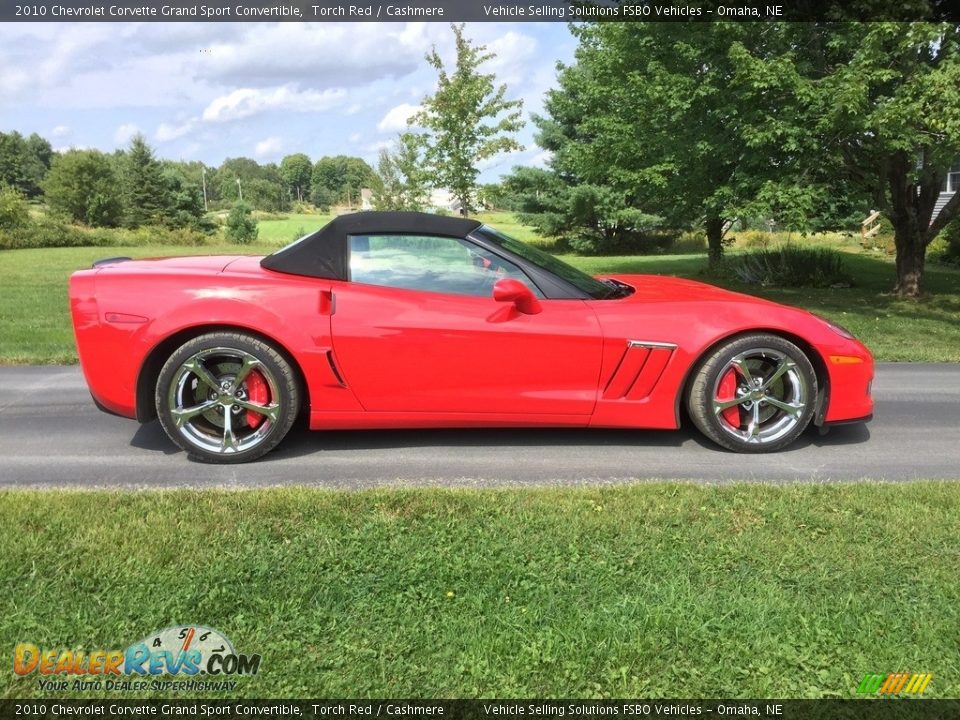 2010 Chevrolet Corvette Grand Sport Convertible Torch Red / Cashmere Photo #17